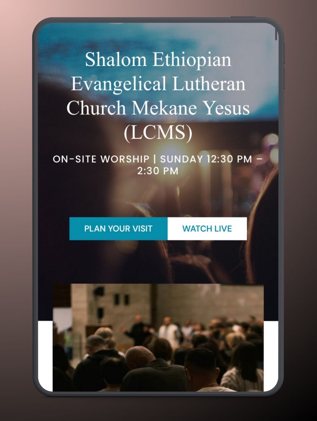 Shalom Ethiopian Church in VA